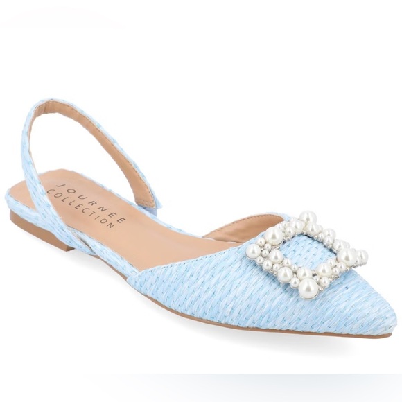 BRAND NEW Journee Collection Hannae Slingback Flats - Picture 2 of 11